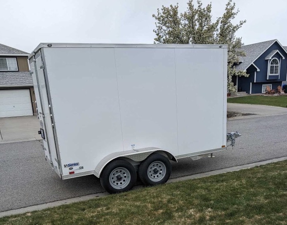 Side shot of trailer